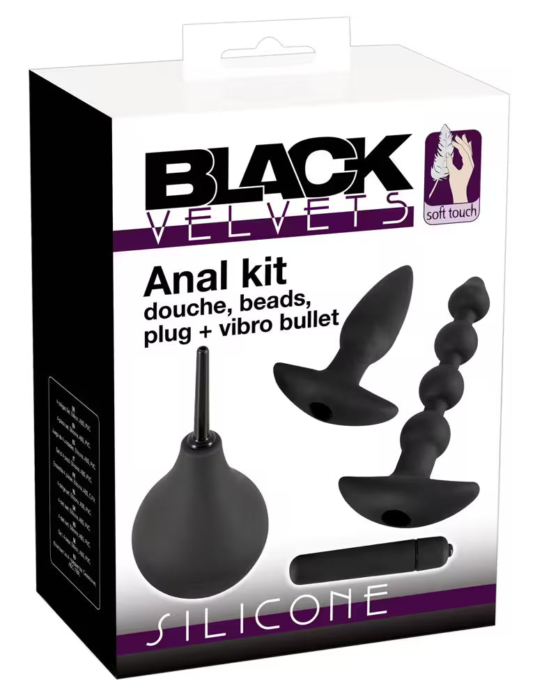 Black velvet Anal kit