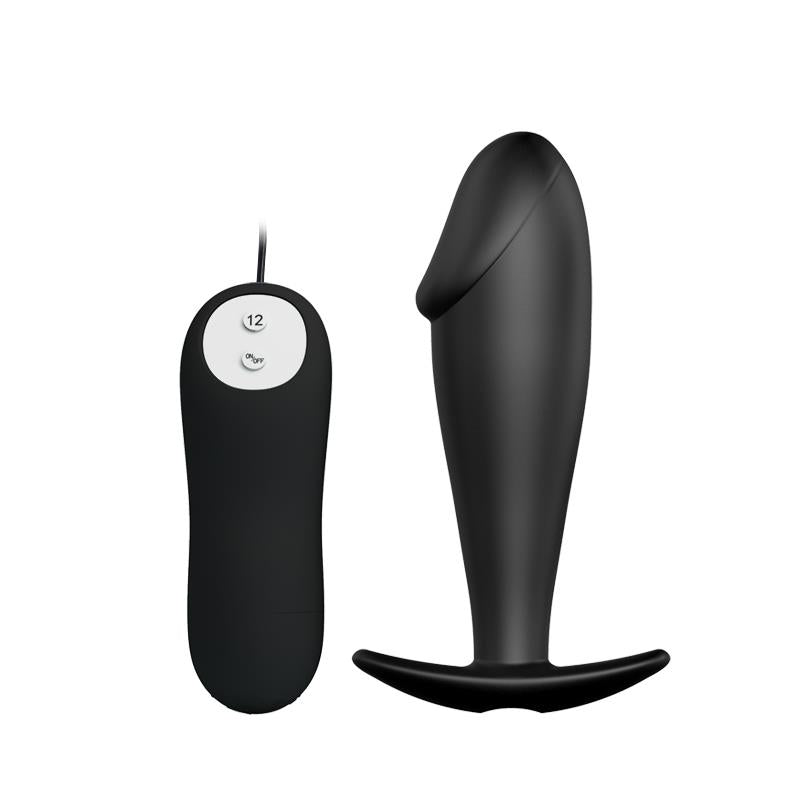 Vibrating Anal Plug With Remote Control