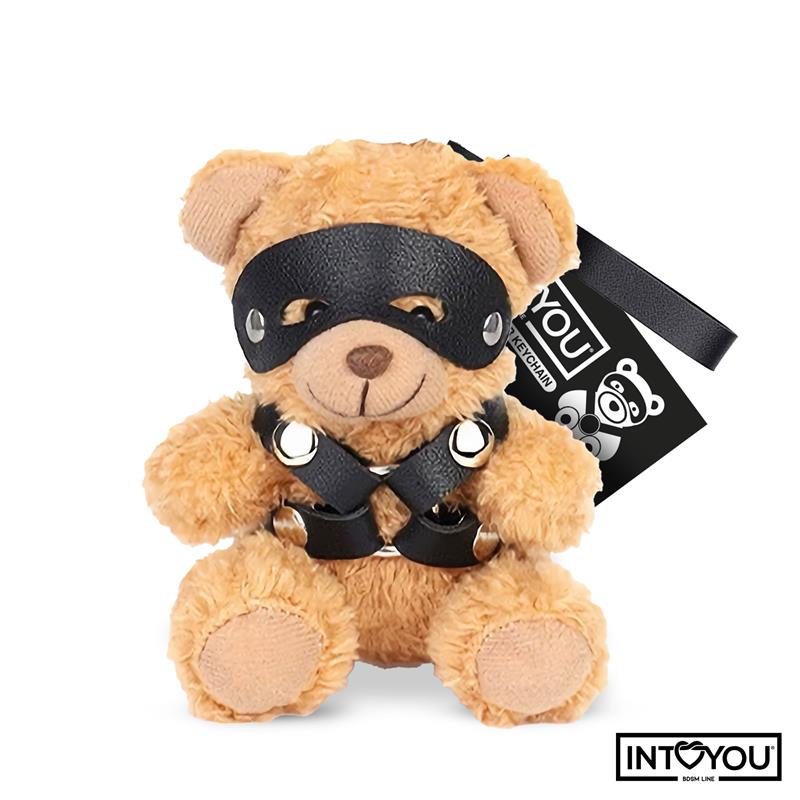 Bearly Keychain Teddy With Harness