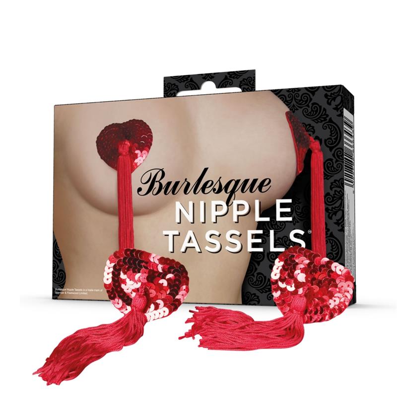 Burlesque Nipple Covers With Tassels