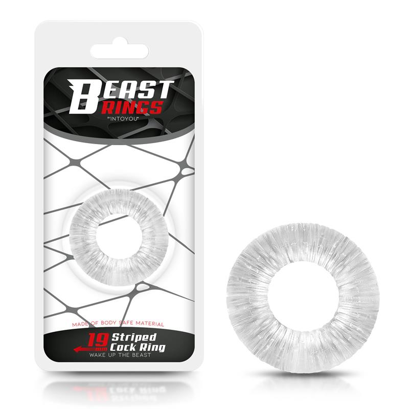 Beast Rings Super Flexible Striped 1.9CM