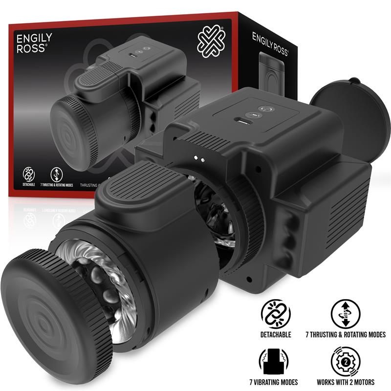 Engily Ross Cum-camera Masturbator With Thrusting and Rotation