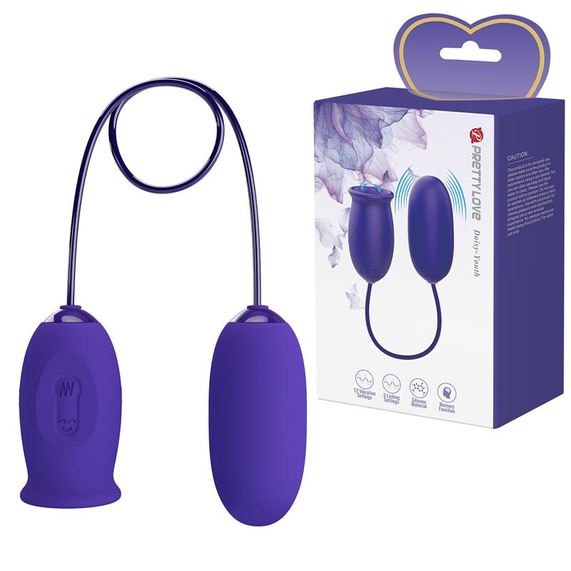 Pretty Love Egg Vibrator With Tongue