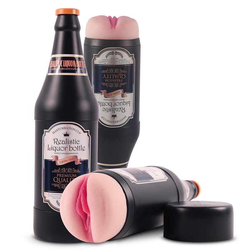 Sheque Male Masturbator Vagina Sonya Beer Bottle