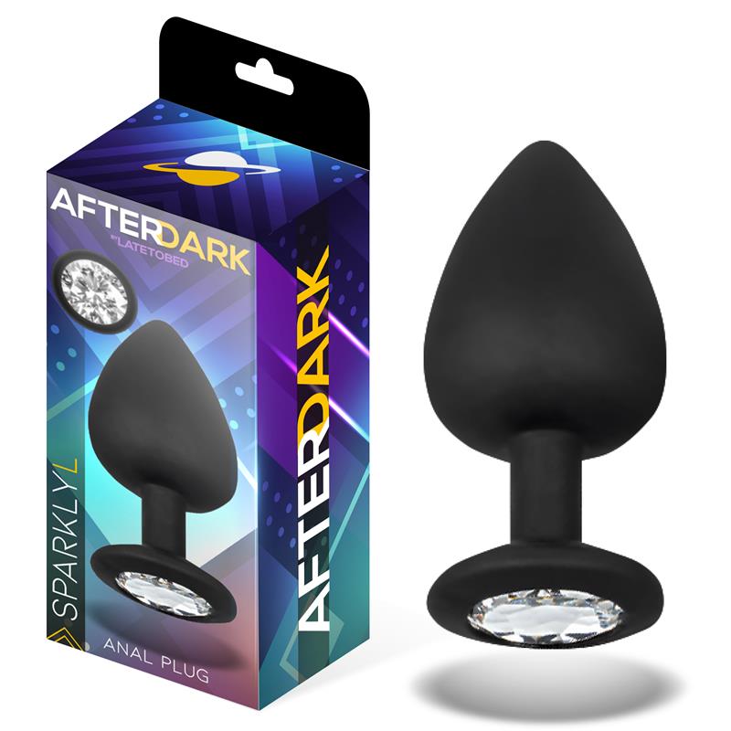 Afterdark Sparkly Butt Plug silicone