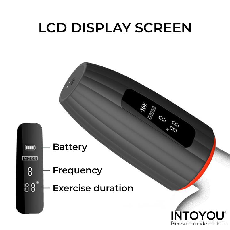 Intoyou Karter Advanced Masturbator With Vibration, Heat And Digital Screen