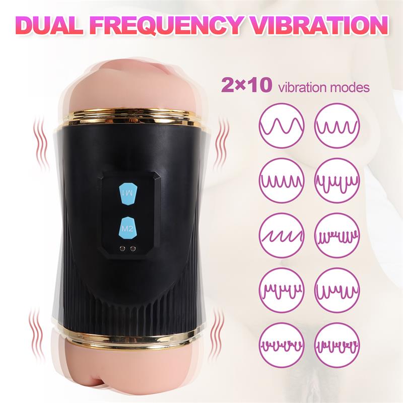 Juicy Lamour Double Male Masturbator Vagina And Mouth Kay