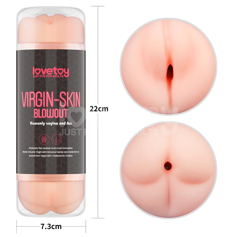 Lovetoy Male Masturbator Virgin-Skin Vagina And Anus