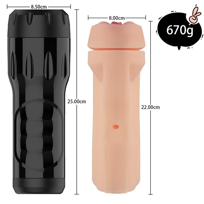 Juicy Lamour Toni -masturbaattori värinävaginalla
