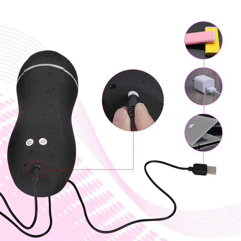 Sheque Vibrating Masturbation USB Tiny Man