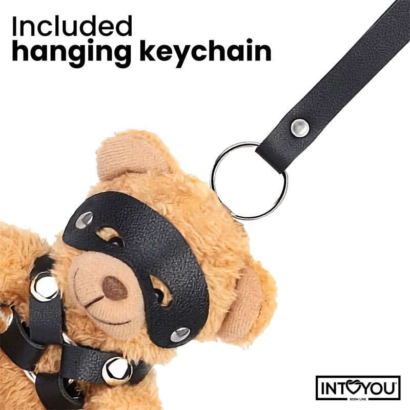 Bearly Keychain Teddy With Harness