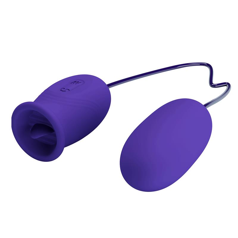 Pretty Love Egg Vibrator With Tongue