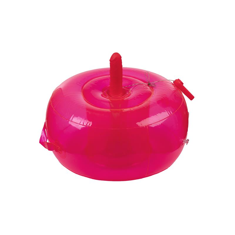 Inflatable Fun Cushion With Vibrating Dildo And Remote Control