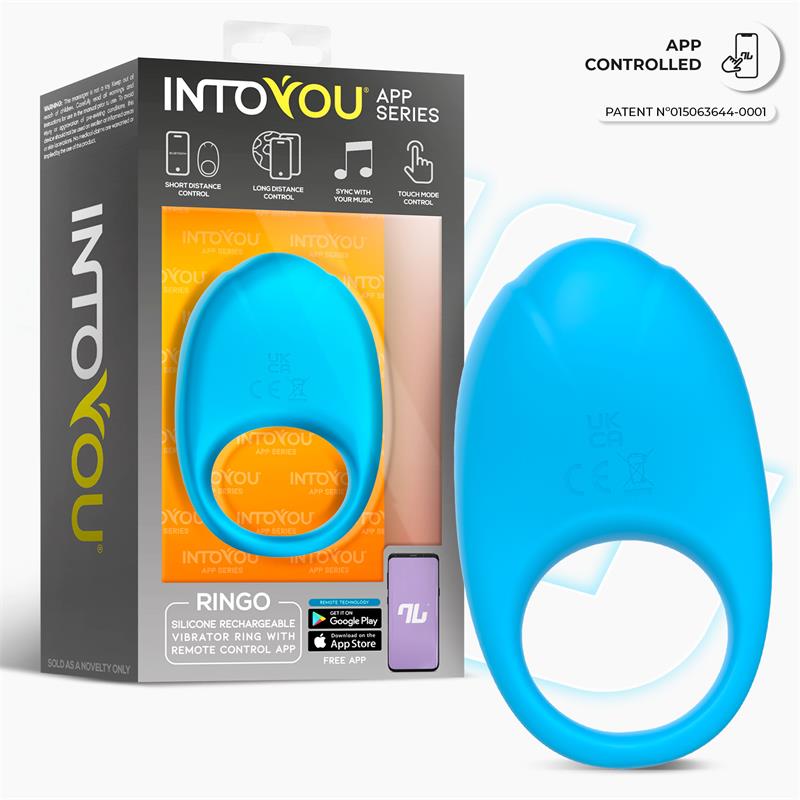 INTOYOU App Series Ringo Vibrating Ring With App