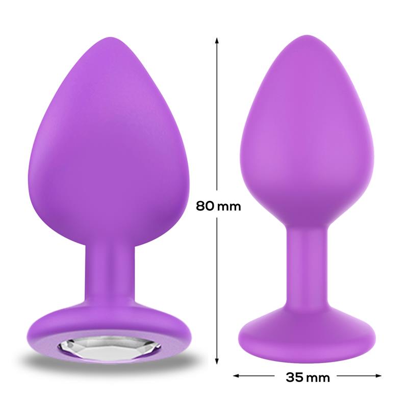 Sparkly Butt Plug Silicone