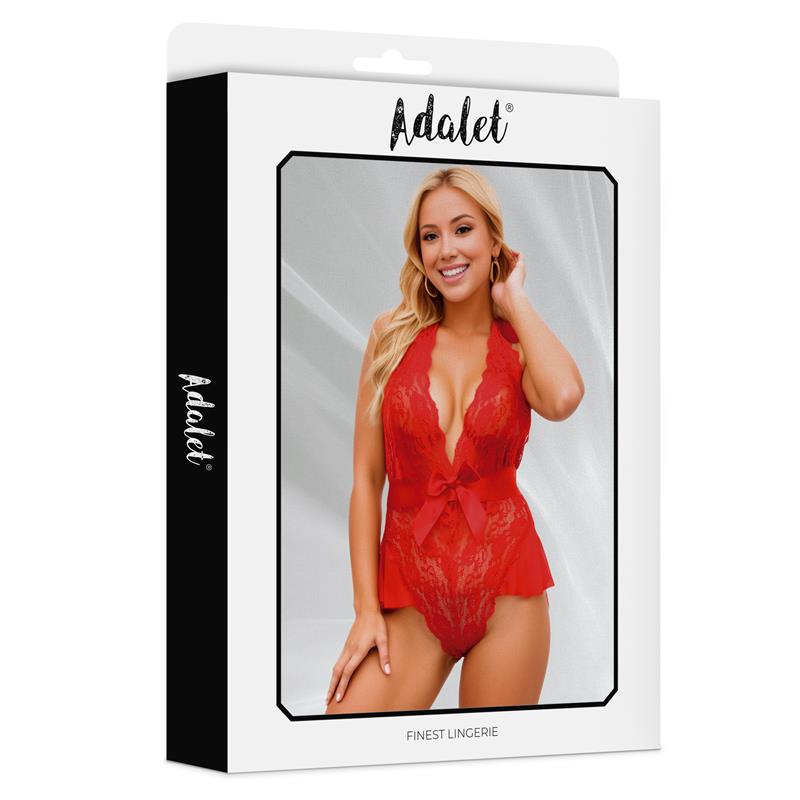 Adalet-alusvaatteet violetti V-pääntie teddy