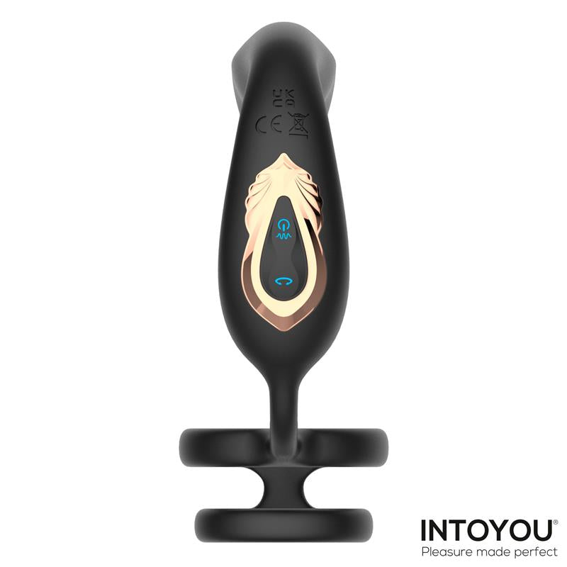 Intoyou Bruce Prostate Massager 360º With Double Cockring and Vibration