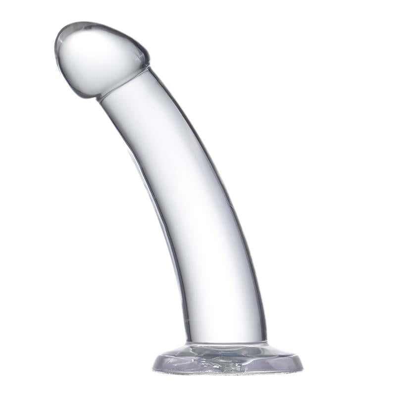 Glazed Curved Dildo