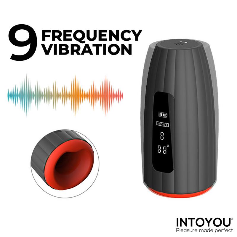 Intoyou Karter Advanced Masturbator With Vibration, Heat And Digital Screen