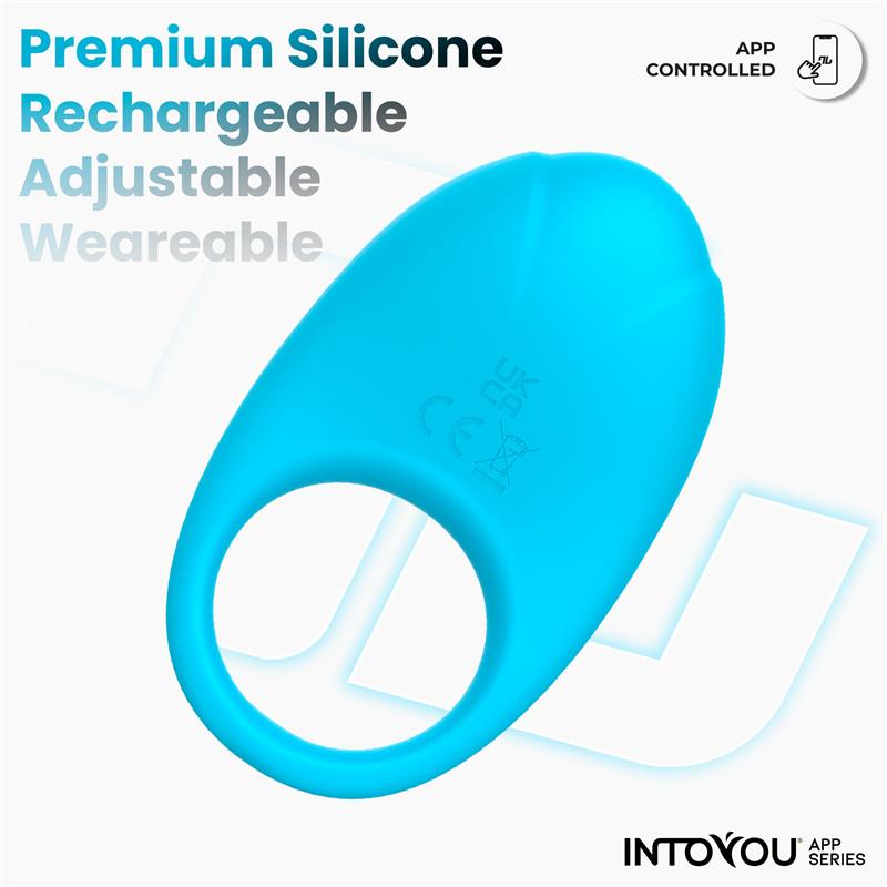 INTOYOU App Series Ringo Vibrating Ring With App