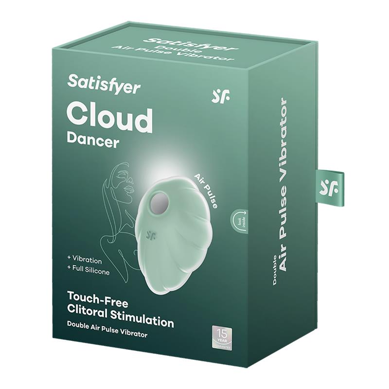 Satisfyer Cloud Dancer Vibrating Clitoral Stimulator