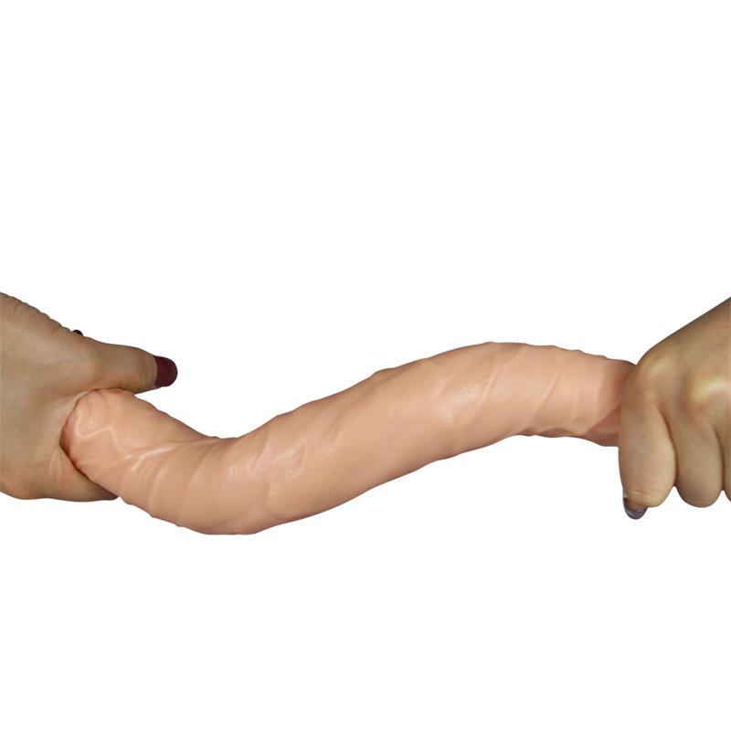 Double Dildo Ladykiller 14" Flesh