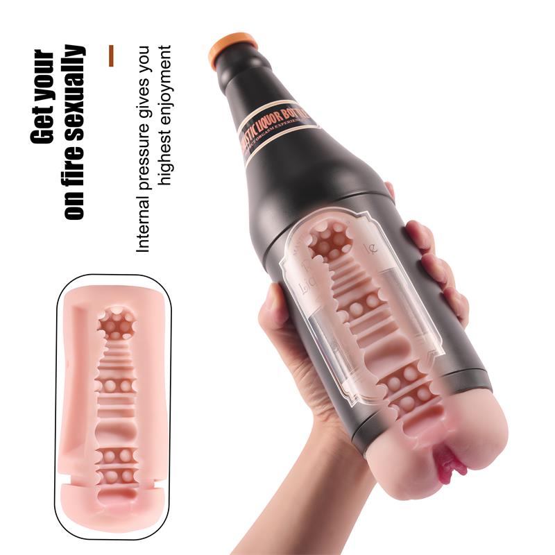 Sheque Male Masturbator Vagina Sonya Beer Bottle