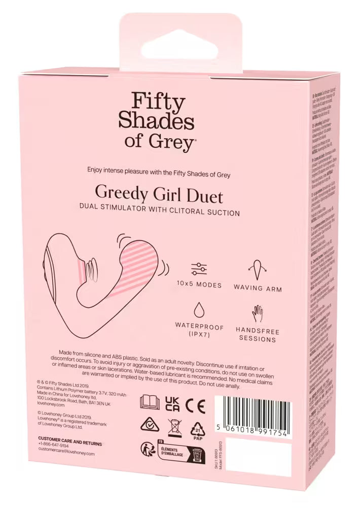 Fifty shades of grey- greedy girl duet