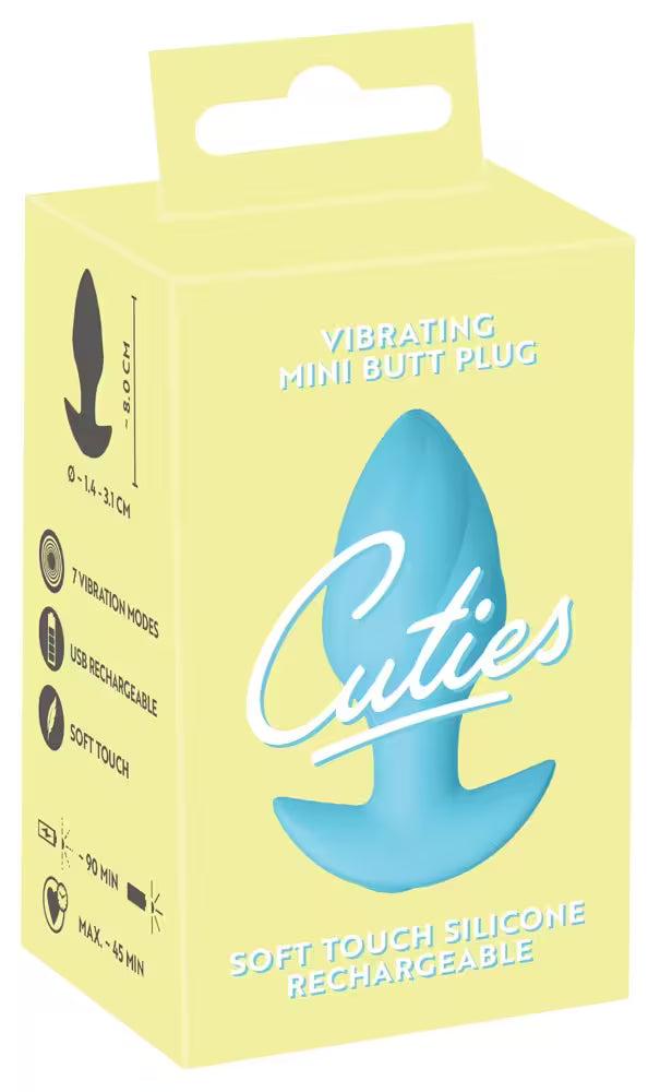 Cuties vibrating mini butt plug