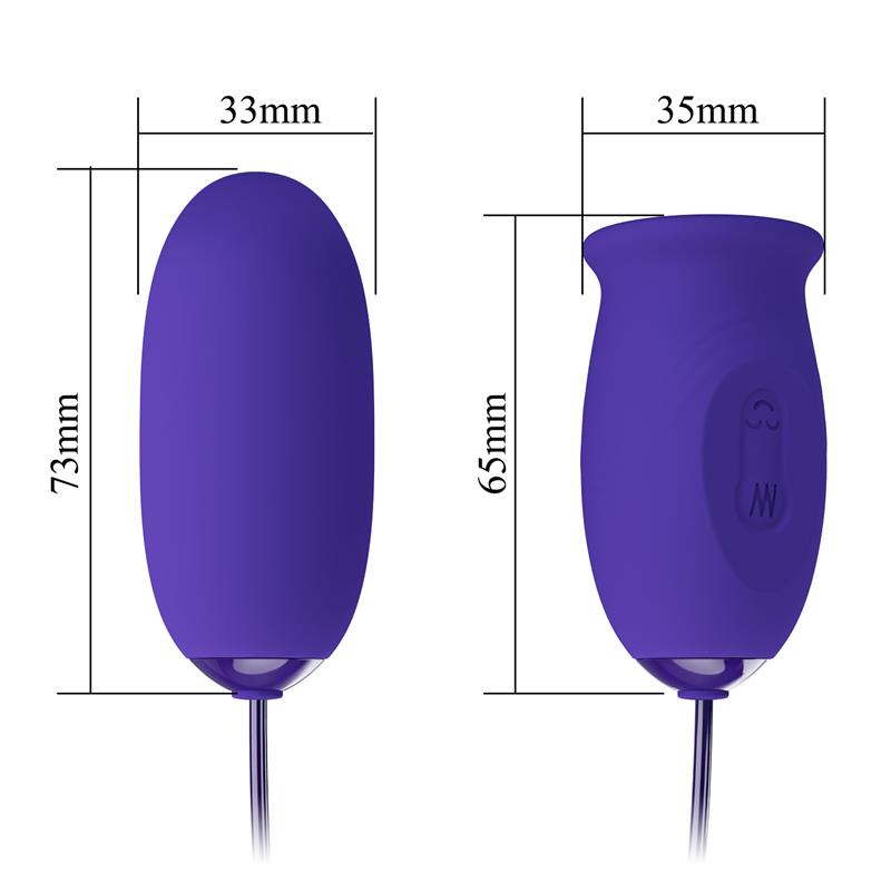 Pretty Love Egg Vibrator With Tongue