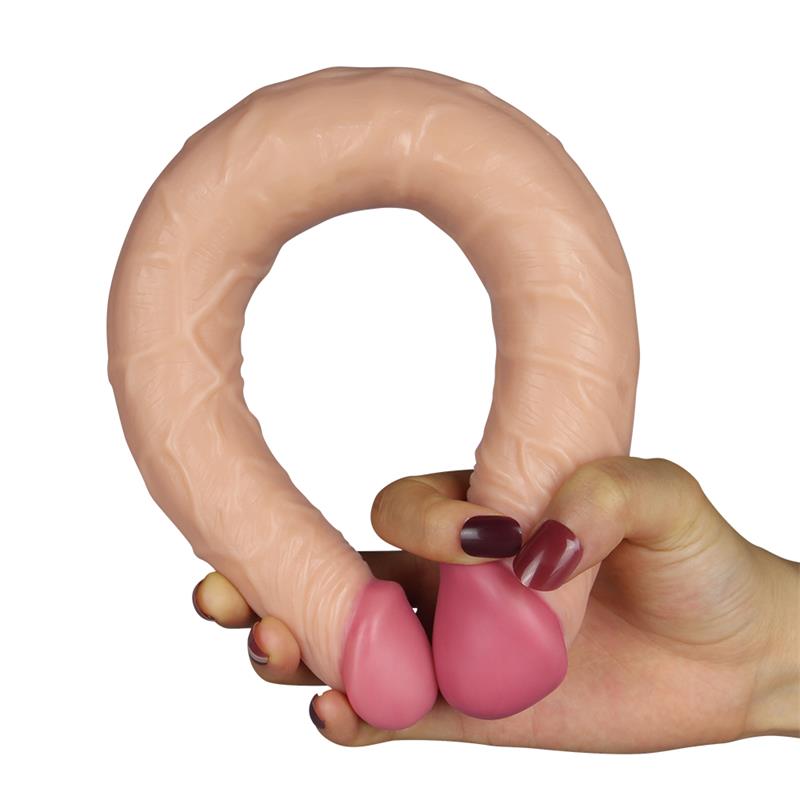 Double Dildo Ladykiller 14" Flesh
