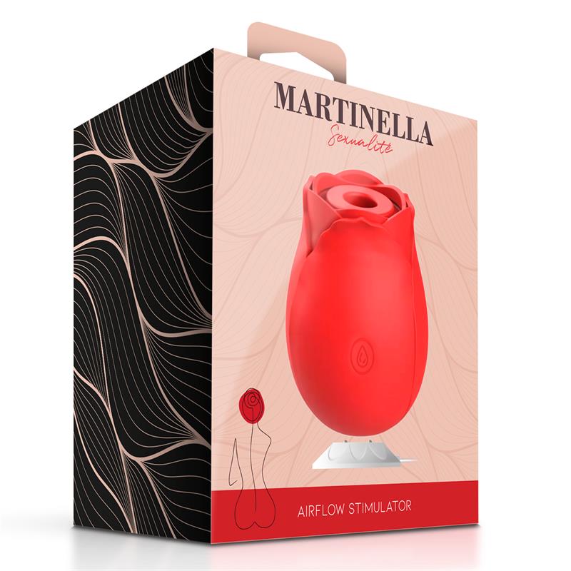 Martinella Rose Stimulator with Suction