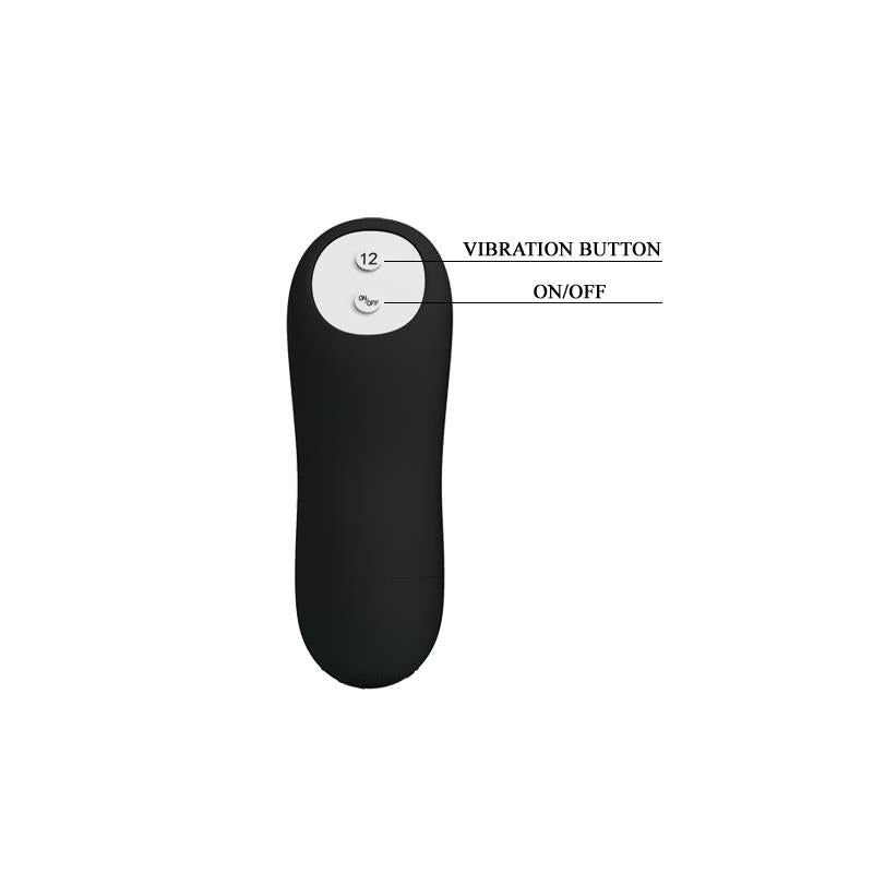 Vibrating Anal Plug With Remote Control