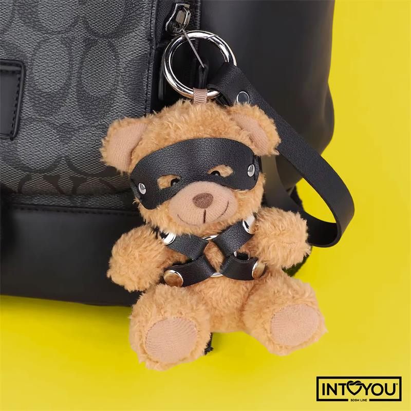 Bearly Keychain Teddy With Harness