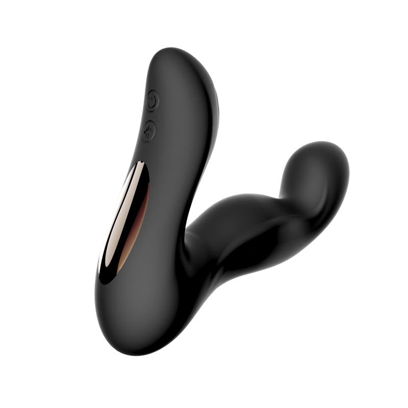 Action Convo Prostate Massager With Tapping And Finger Wiggle Function
