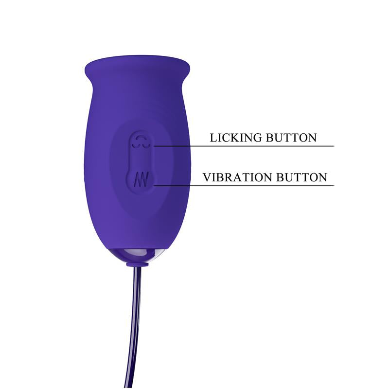 Pretty Love Egg Vibrator With Tongue