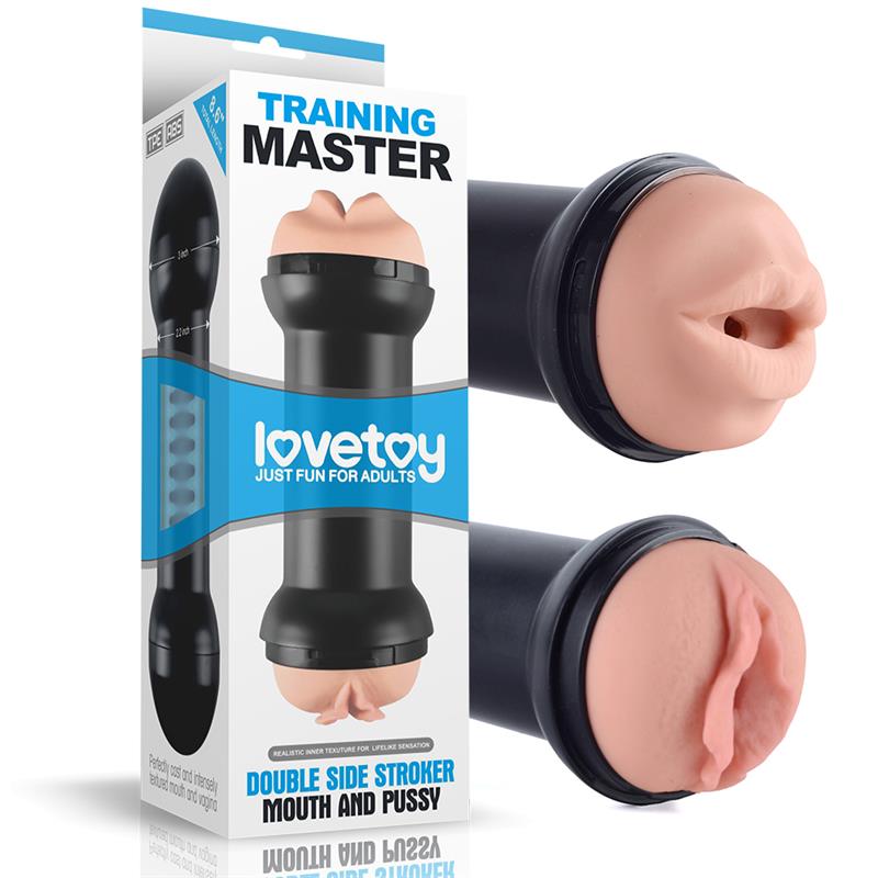 Souble Masturbator Vagina and Mouth