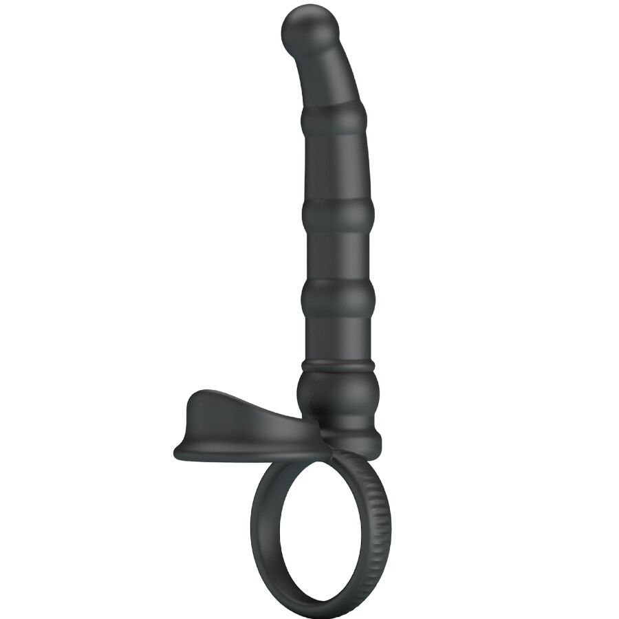Tatum Cock Ring With Vibrating Plug
