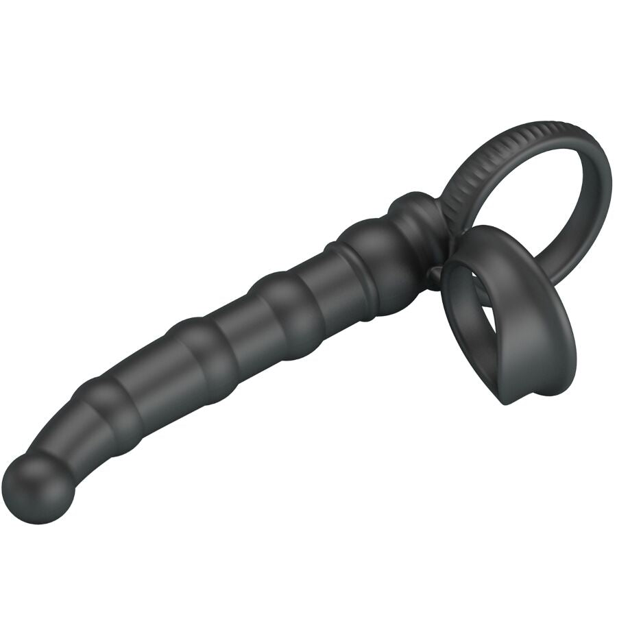 Tatum Cock Ring With Vibrating Plug